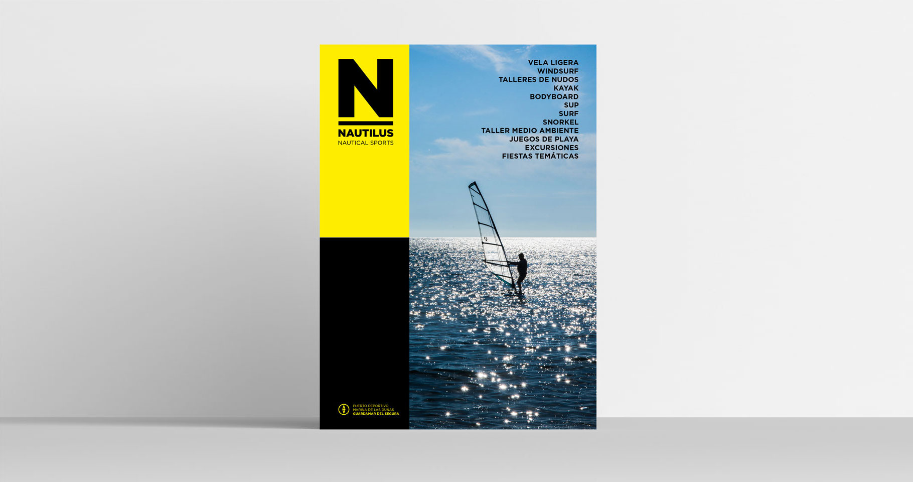 Adaptacion marca sector nautico a medios impresos