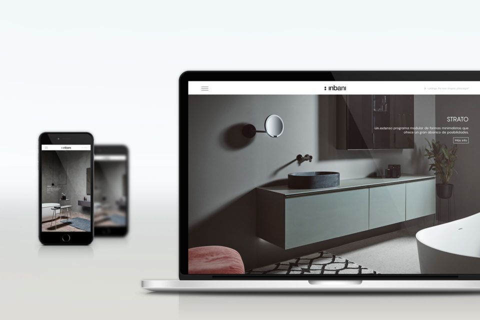 Diseno y desarrollo de pagina web para la marca de muebles de bano Inbani Diseno y desarrollo de pagina web para la marca de muebles de bano Inbani