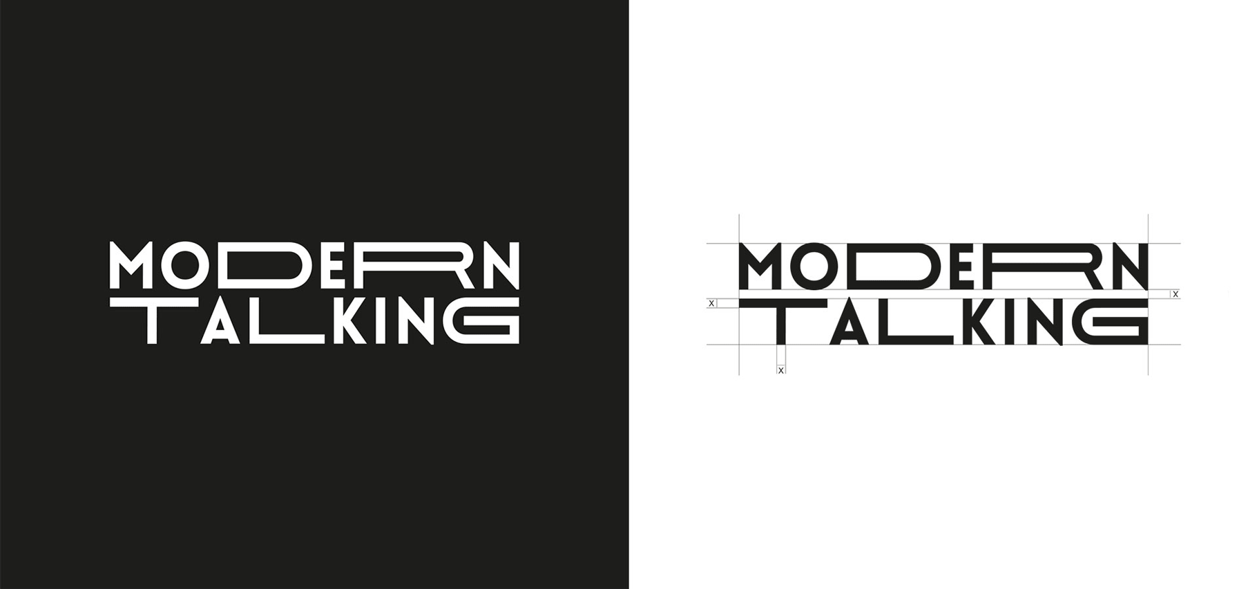 Animación branding Modern Talking